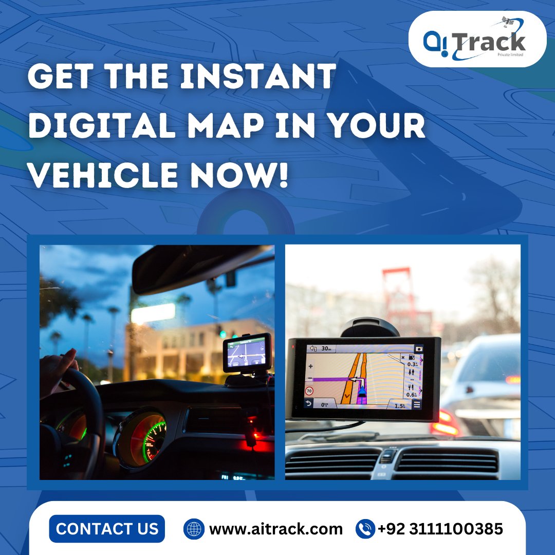 Install the digital map to know the routes of your trips directly into your vehicle with the AI track.

#AITrack #CarTracking #DigitalMap #TrackYourVehicle