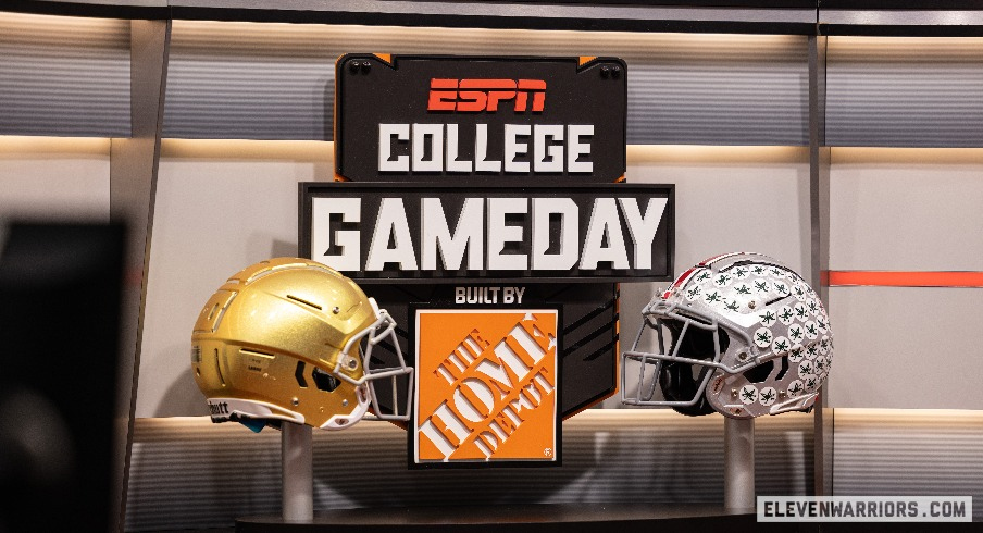ESPN's College GameDay will be in South Bend, Indiana, for the top-10 showdown between Ohio State and Notre Dame next weekend. 11w.rs/3ZsA57t