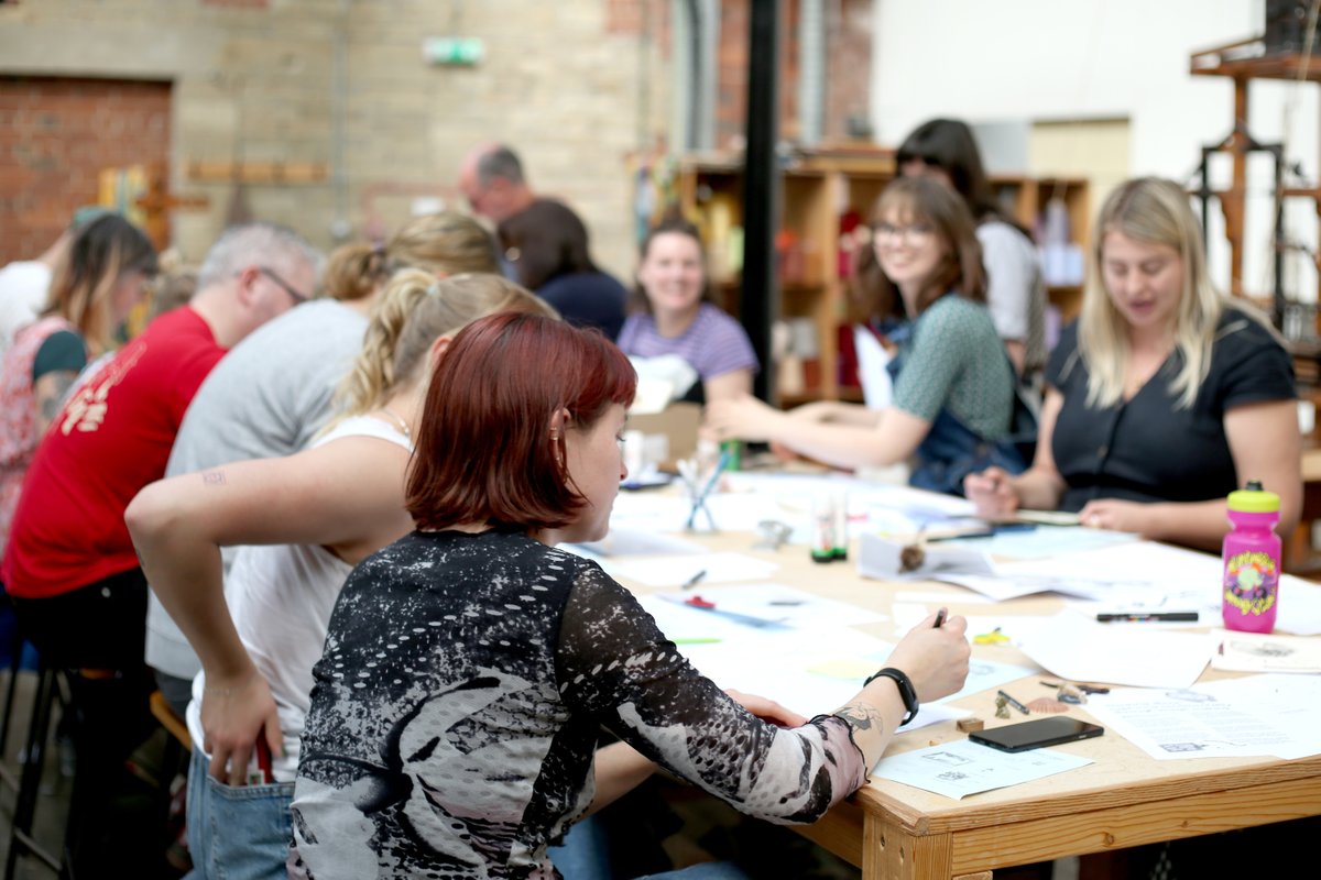 Thank you to everyone who came along to Overtime Art Club and to our fantastic teachers, Georgia, Eleanor, Hannah & Millie for running some brilliant workshops. We're hoping to be back with more sessions in the Spring!

#LeedsWorkshops #LeedsActivities #Farsley #SunnyBankMills