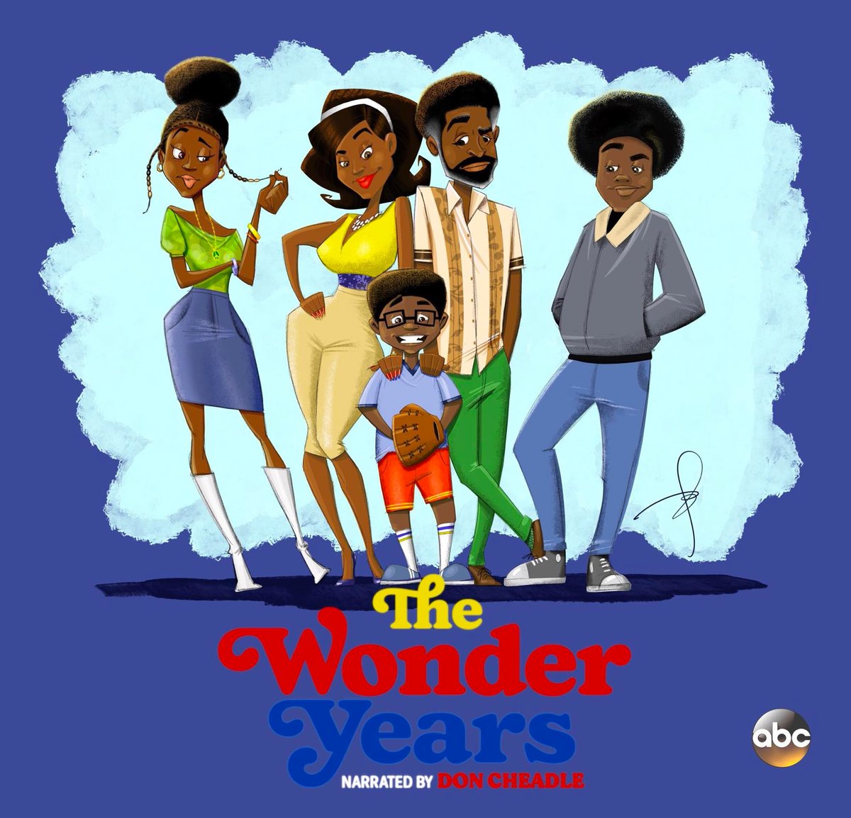I had made this fan drawing just weeks ago with the hopes of <a href="/ABCNetwork/">ABC</a> making the announcement that it was renewed. The opposite happened. Ugh. So bummed to hear that <a href="/WonderYearsABC/">The Wonder Years</a> has been canceled.