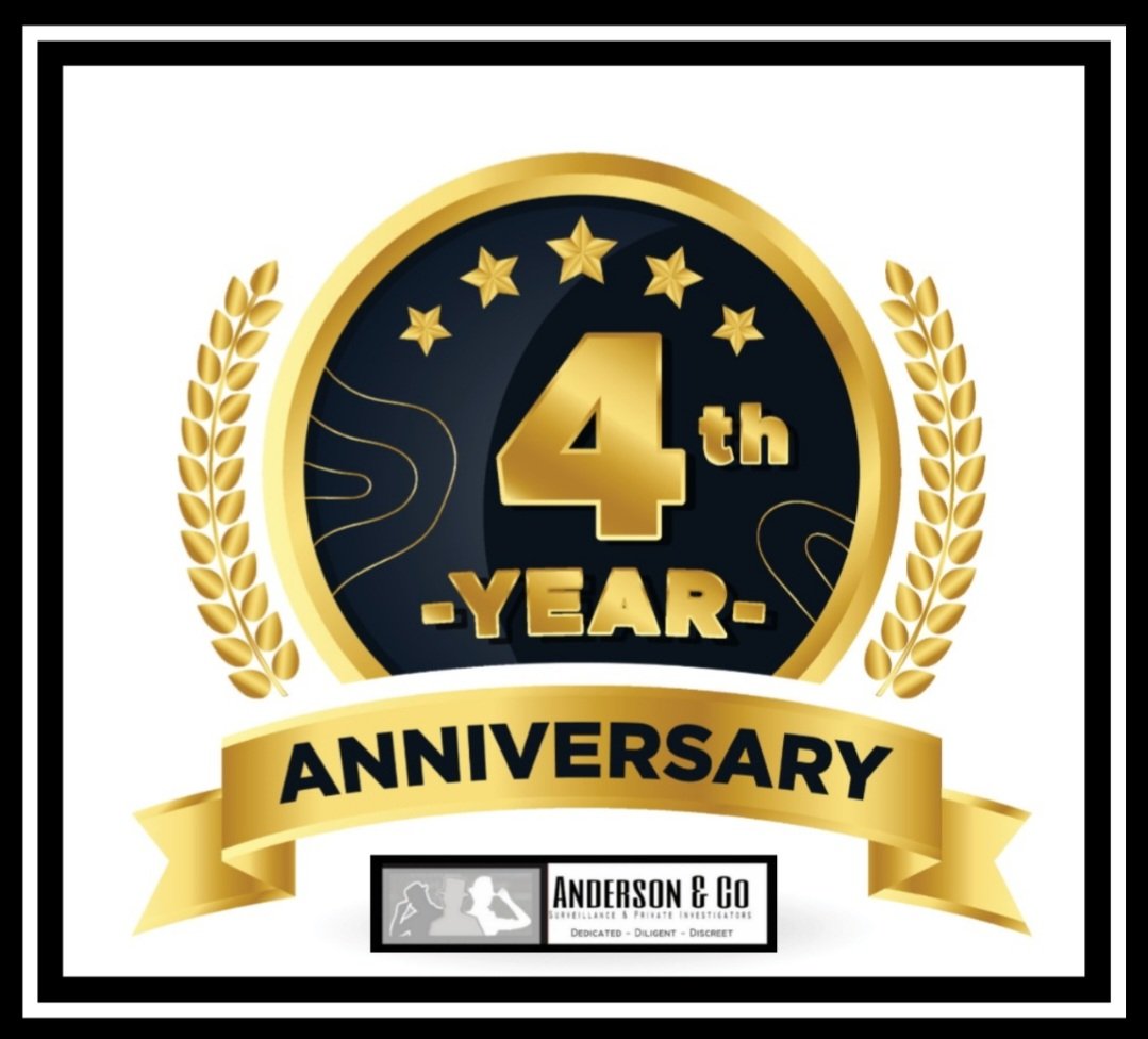 Four years in business. #privateinvestigator #privatedetective #surveillance #backgroundchecks #peopletracing #London #Manchester #Birmingham