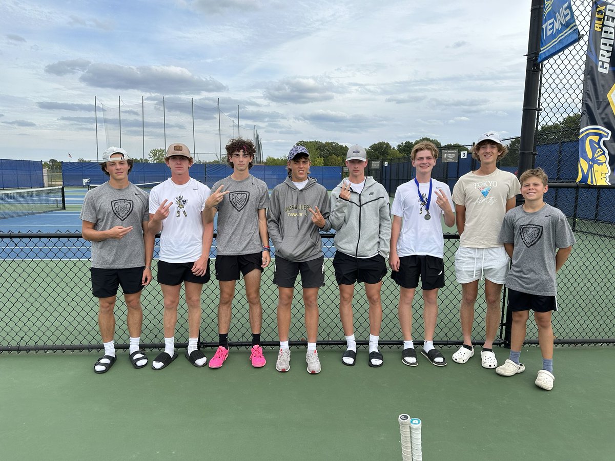 Adam and Tate received 2nd place medals. Owen Daugherty won the only JV match of the day!