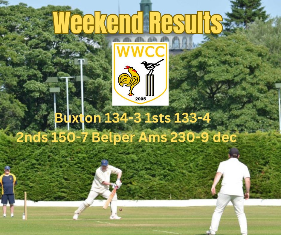 Whittington Wdrs (@whittwdrs) on Twitter photo The results from the final weekend of the league season. We wrap up next weekend with our traditional visit to <a href="/SkegnessCricket/">Skegness Cricket Club</a> #wanderers🏏 The results from the final weekend of the league season. We wrap up next weekend with our traditional visit to <a href="/SkegnessCricket/">Skegness Cricket Club</a> #wanderers🏏
