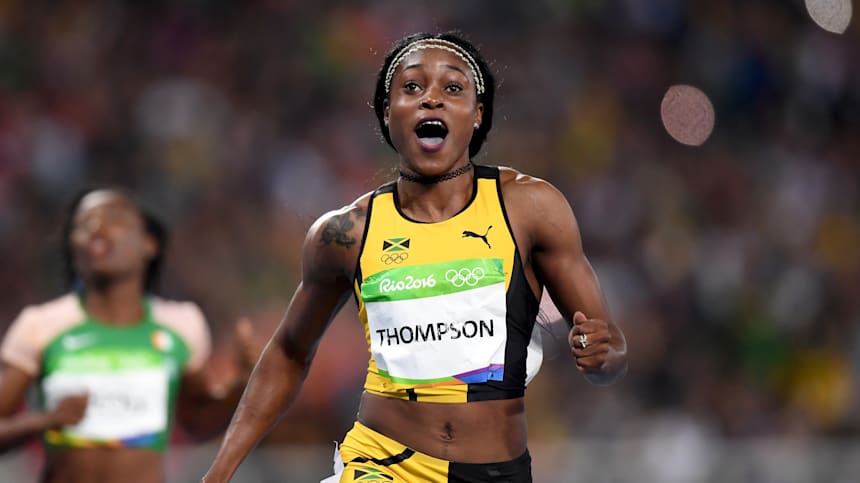 Jamaica's Elaine Thompson-Herah wraps up her comeback season with a strong 3rd place finish at the Prefontaine Classic, clocking a season's best time of 10.79! 🇯🇲🏃‍♀️ Congratulations on an incredible season, Elaine! 🎊👏 Excited for what's in store next year! #ElaineThompsonHerah