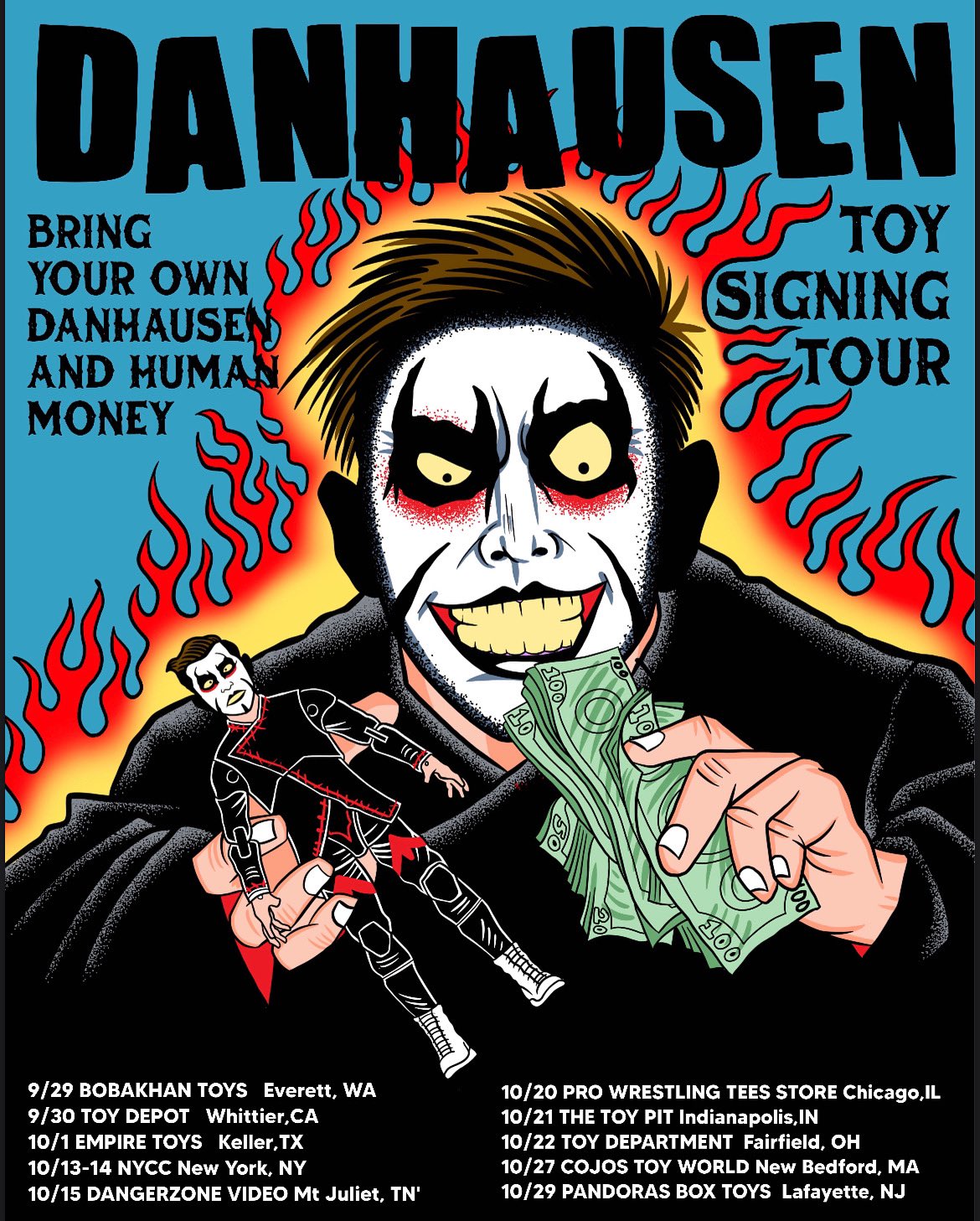 Danhausen on X: DANHAUSEN TOY SIGNING TOUR  / X