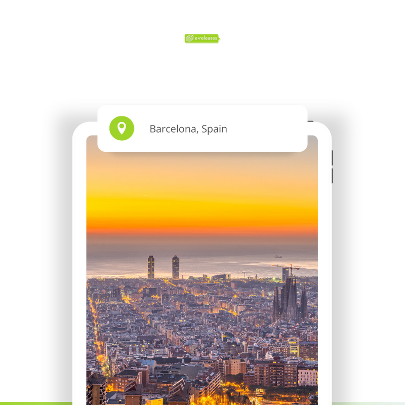 📢 Excited to announce our press release distribution event in the stunning city of Barcelona, Spain! 🇪🇸 

A major hub for media & tech companies, it's perfect for networking & showcasing new products. 

#PressRelease #BarcelonaEvent