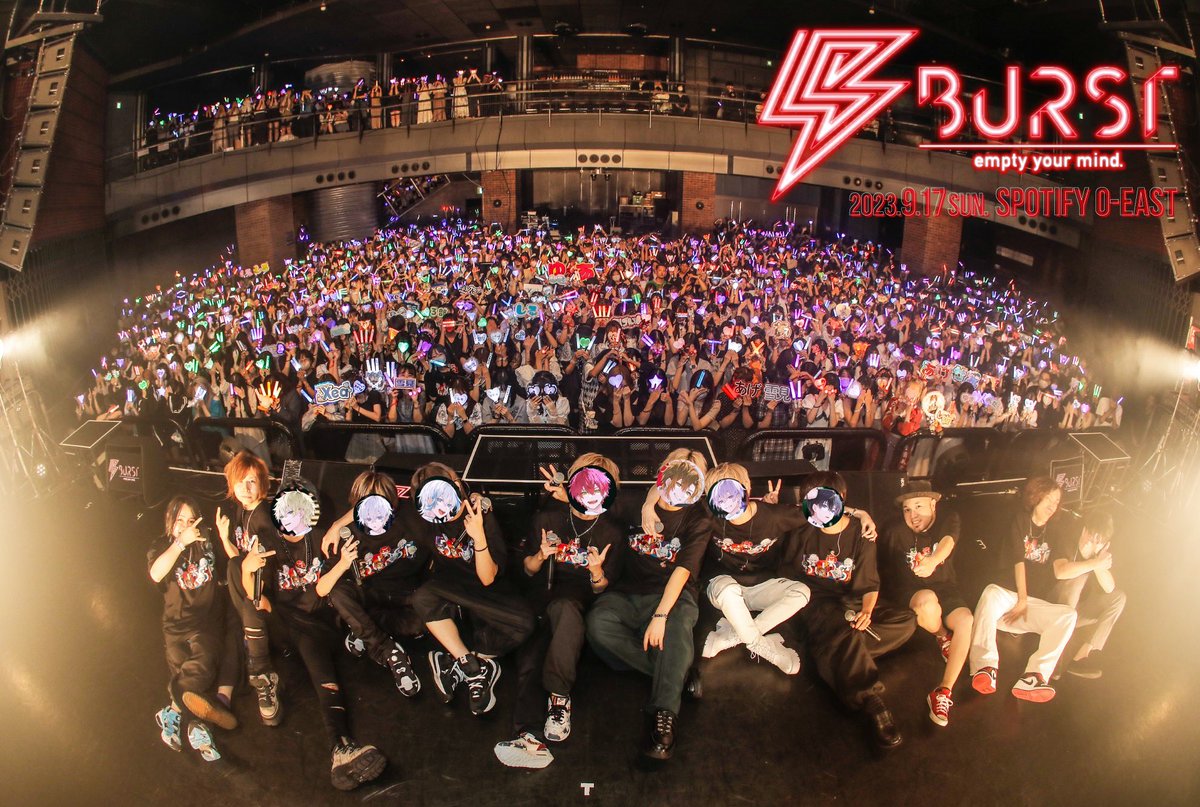 みんな最高⚡️⚡️⚡️
また会いましょう💛
#BURSTLIVE
