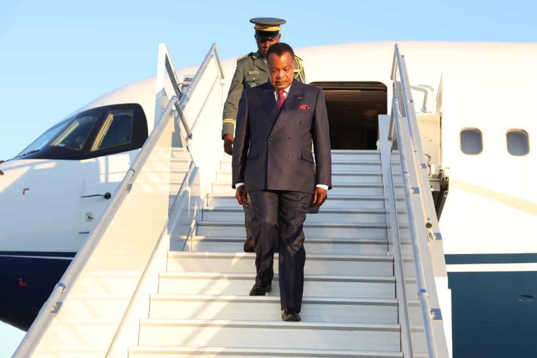 SassouNGuesso_'s tweet photo. C’est ce Dimanche 17 Septembre 2023, que je suis arrivé à New-York, où je participerai à la 78ème Assemblée Générale des Nations Unies. 
Mon séjour dans cette ville est aussi l’occasion de renforcer les relations bilatérales et de promouvoir le sommet des trois bassins forestiers tropicaux qui se tiendra, à Brazzaville, le mois prochain.