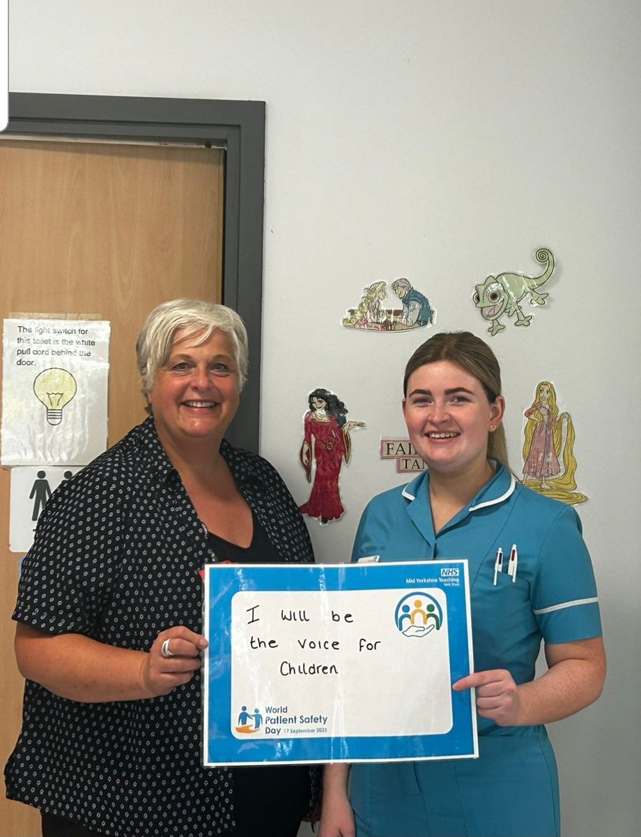 #worldpatientsafetyday our childrens services @MidYorkshireNHS @AMHenshaw2 making their pledge to advocate the childrens VOICE in ensuring patient safety 👏👏 @MYPatientExper1 @MY_LenRichards @tamedprince @ward_alisonward