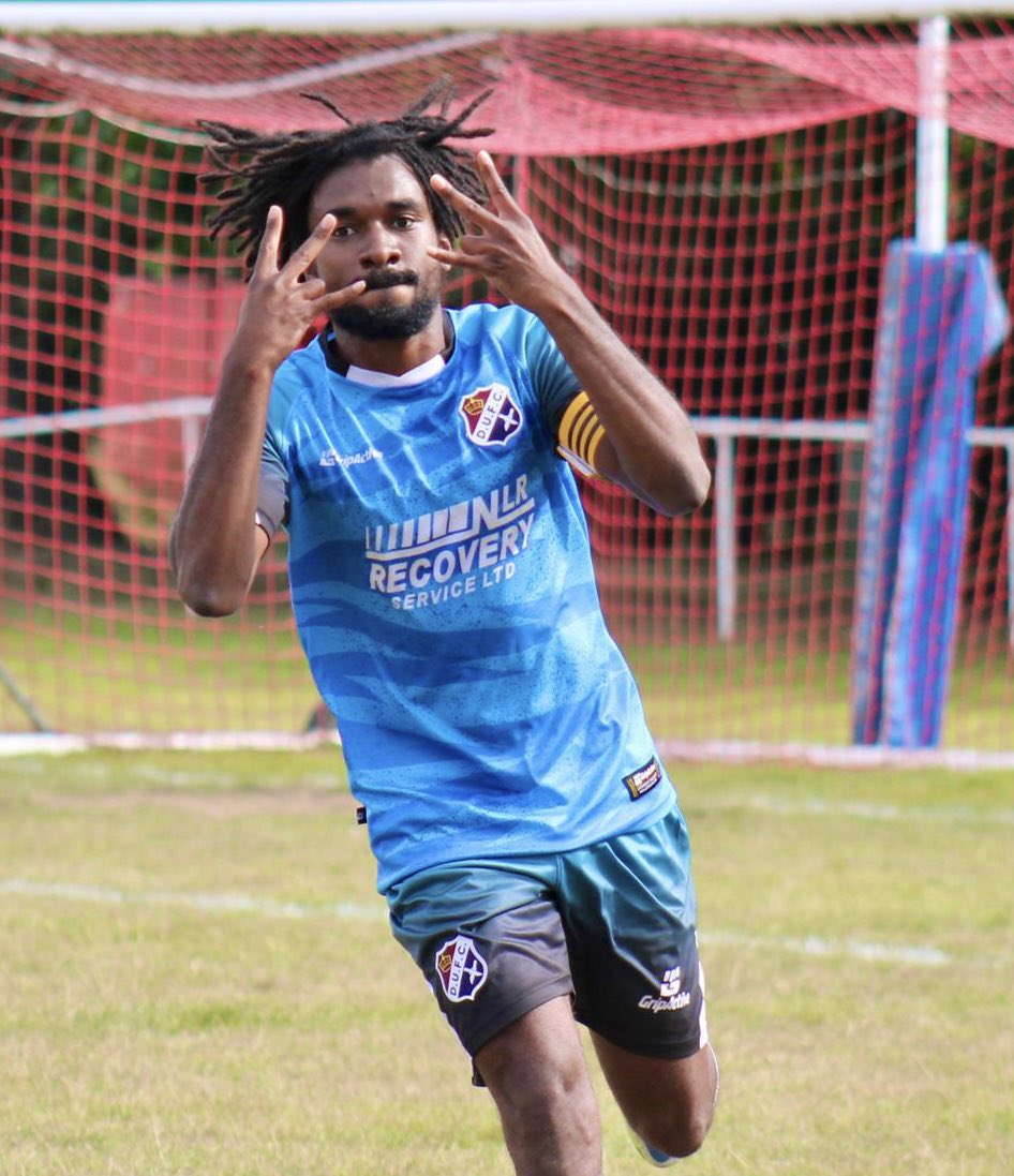 DagenhamUTD_FC's tweet image. The Shaq Attack continued yesterday as  @Shaq_Mathurin notches a brace to take his tally to 5 goals in the opening two games on the season with another outstanding performance 🥶⚽️

#UpTheDaggers ⚔️ #ShaqAttack