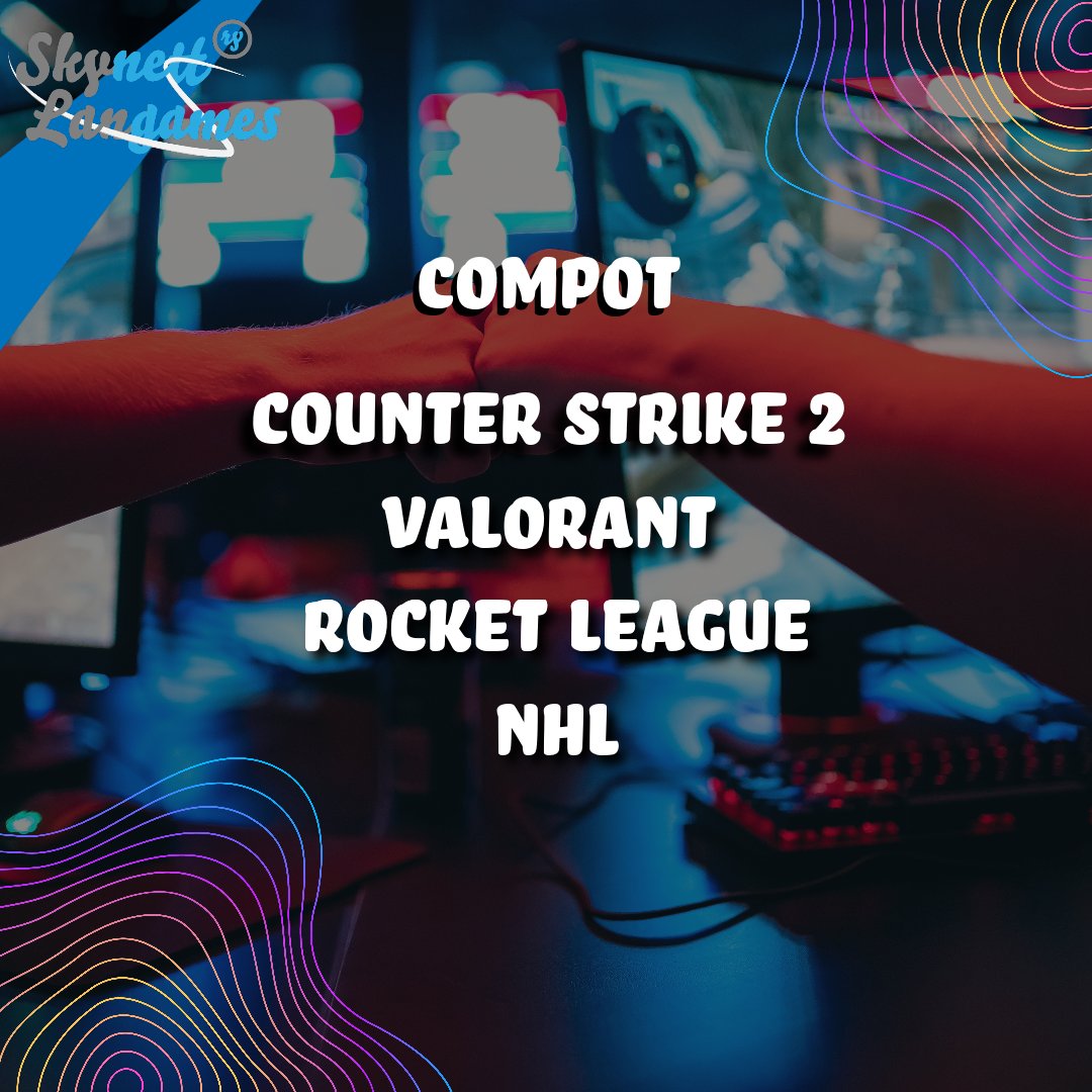 Turnaus ilmoittautumiset on auki! Tältä sivulta: skynett.fi/ohjelma/ löydät linkit ilmoittautumisiin. Mikäli haluat osallistua, mutta sinulla ei ole joukkuetta, voit etsiä itsellesi joukkuekavereita Skynett Ry:n Discord serveriltä: discord.com/invite/XwbaZNf

#skynett #lanit