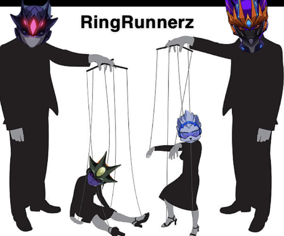 DumpCrown's tweet photo. People are always talking about the Battle between Snakes and Foxes. 

We all know who‘s really pulling the strings in @RingRunnerz #HOOT #Ringz #TeamDroids https://t.co/ujJknKsDzA