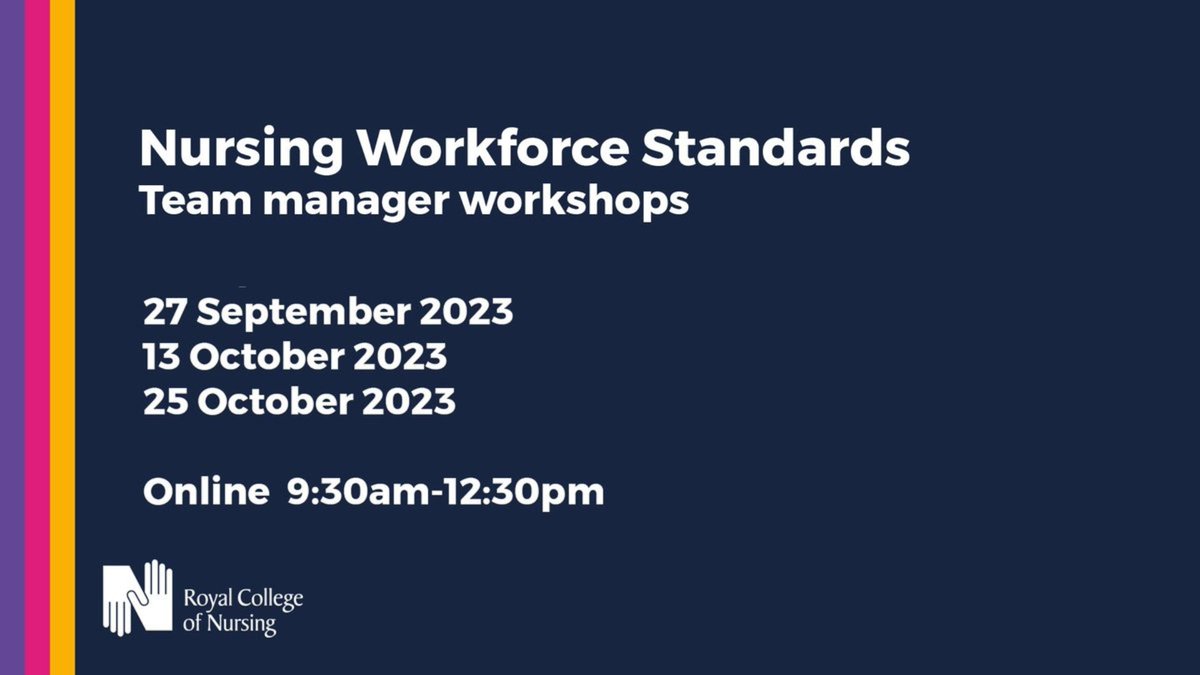 Patients can only be safe when there are enough nursing staff to care for them. If you're a team manager, join our next workshop to learn how our Nursing Workforce Standards tool can help you deliver safe and effective care: bit.ly/3YMZSGY #WorldPatientSafetyDay