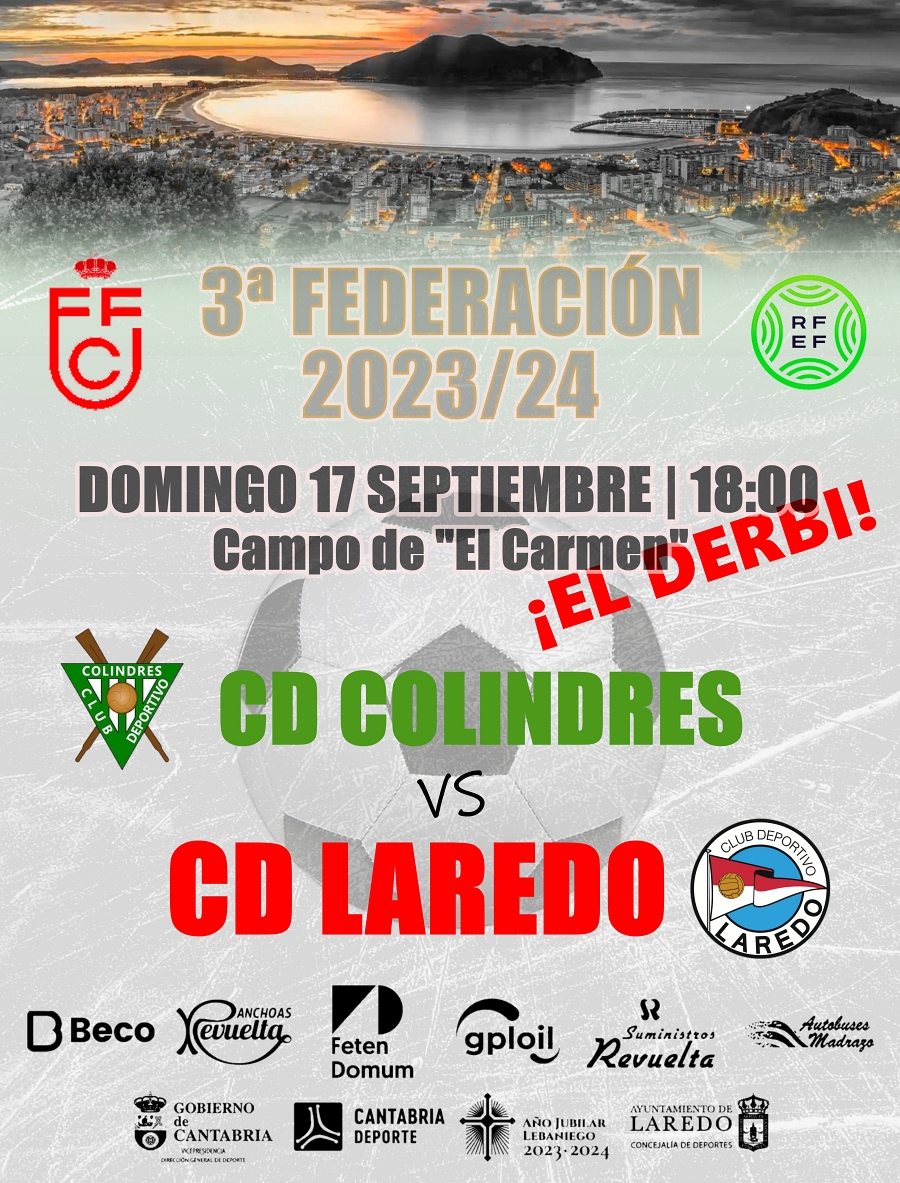 CDLaredo's tweet image. ⚔️¡𝐇𝐨𝐲 𝐚𝐥 𝐂𝐡𝐚𝐫𝐥𝐞𝐬 𝐥𝐞 𝐭𝐨𝐜𝐚 𝐝𝐞𝐫𝐛𝐢!

📢¡𝐀𝐩𝐨𝐲𝐨 𝐓𝐨𝐭𝐚𝐥 𝐞𝐧 𝐄𝐥 𝐂𝐚𝐫𝐦𝐞𝐧!

#CDLaredo #TerceraRFEF #TerceraFederación