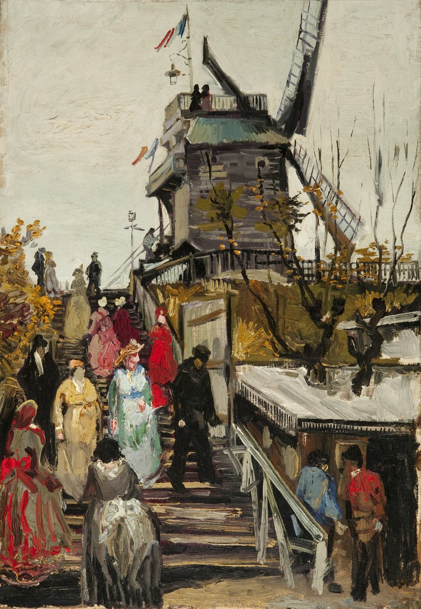 vangoghmuseum's tweet image. 🔎 The first Van Gogh to be authenticated since 1995! 'Le Blute-Fin Mill’, acquired by curator Dirk Hannema in 1975, was authenticated as an original Van Gogh painting in 2010.