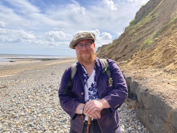 Don't forget to tune in to watch 'Norfolk &amp; Suffolk: country &amp; coast' on <a href="/channel5_tv/">Channel 5</a>, Weds 20th Sept 2023, 8pm. 
"On West Runton Beach, palaeontologist Dr David Waterhouse unearths fossils dating back millions of years."
#Fossils #WestRunton #Norfolk #Suffolk #coast #country #TV