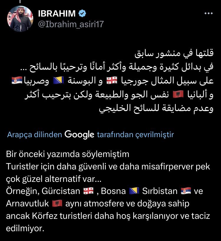 Conflict tweet media