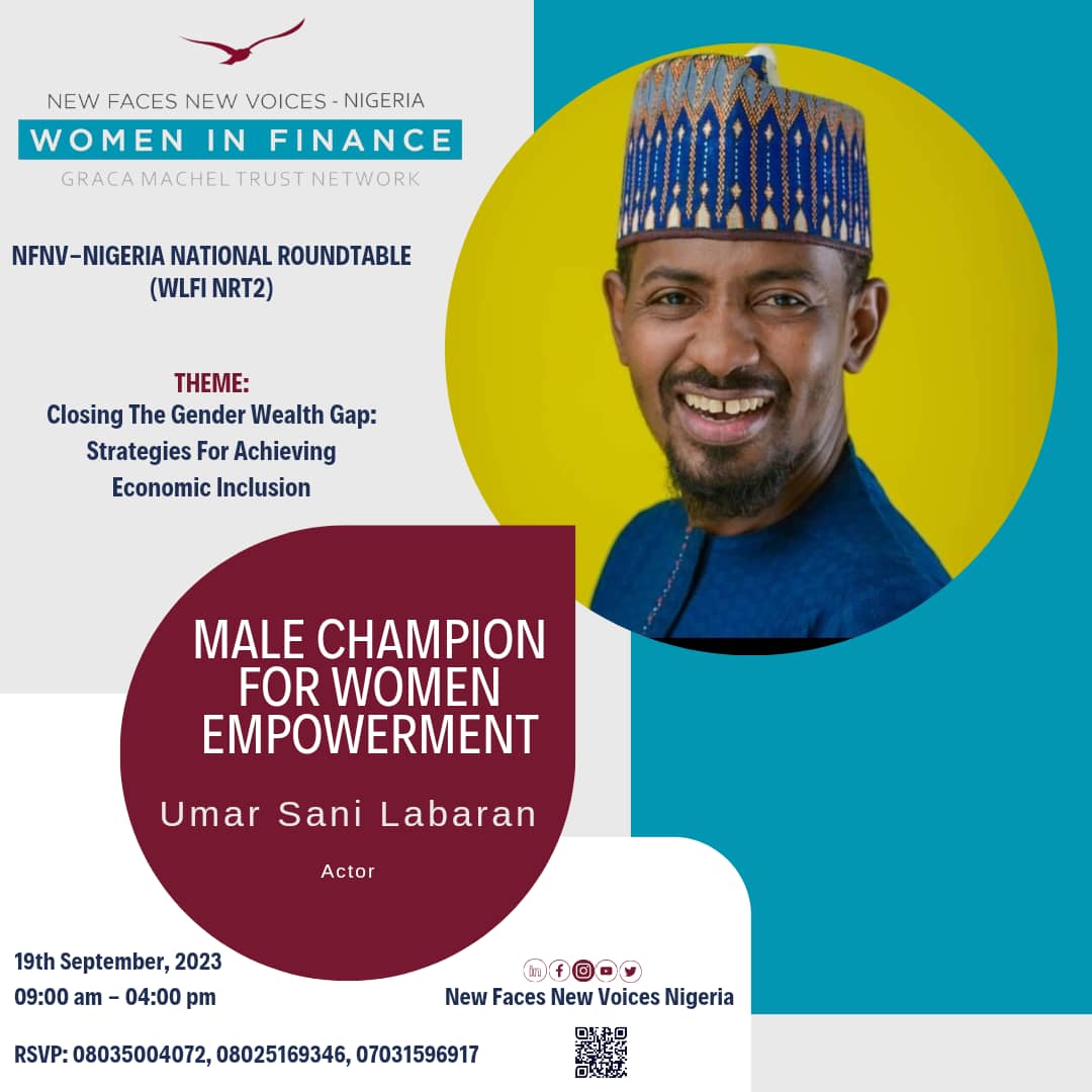 NFNV_Nigeria's tweet photo. Umar Gombe: Illuminating Hearts and Minds as the Male Champion of Women Empowerment!
Join us at WLFI NRT2 to celebrate his remarkable journey towards a brighter, more equitable world.
*#wlfinrt2 #documentlaunch #financialinclusion #togetherwecan https://t.co/XWGIztYOxY