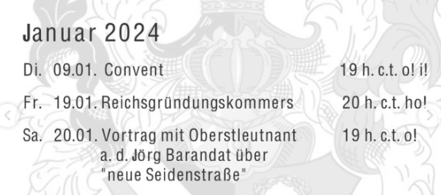 korpokritik's tweet photo. Der #VDSt in #Berlin (#VVDSt) will am 19. Januar 2024 einen 'Reichsgründungskommers' veranstalten. https://t.co/3Ayz7obUNK