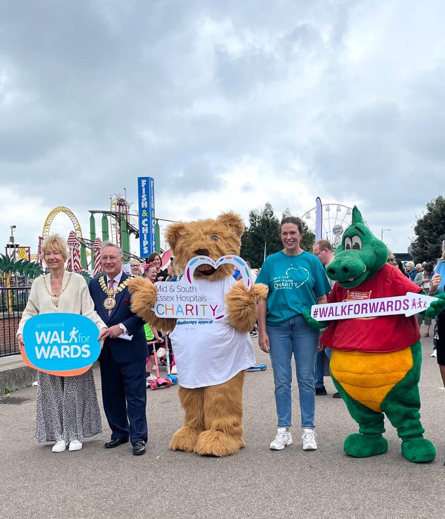 @MSEHospCharity Great to see our Southend Mayor @southendmace1 and Denise Townsend, Director of Nursing @DTownsendDoN kick off this year’s Walk4Wards. Raising vital funds for @MSEHospitals