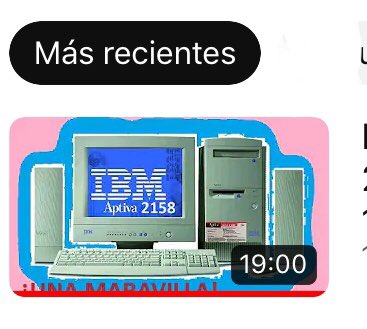 tango_pc_tuber's tweet photo. Hola! Les traigo un nuevo video review hecho con una #IBM #APTIVA 2158 donada al canal https://t.co/3kpEUSEZjP https://t.co/JkmRcOdKU1