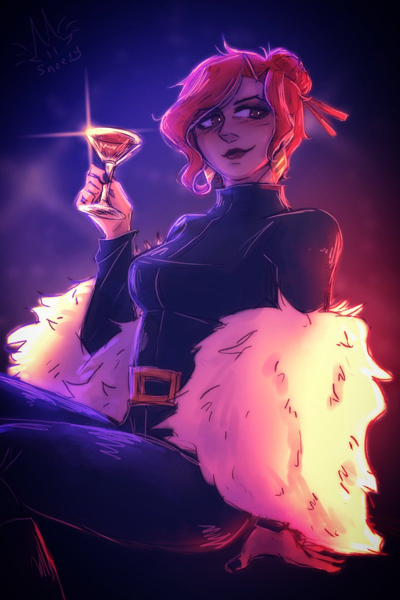 OneSneezyBoi's tweet photo. AU stuff// A sketch of Skylor at a party #ninjago https://t.co/4XgaOEr8Lf