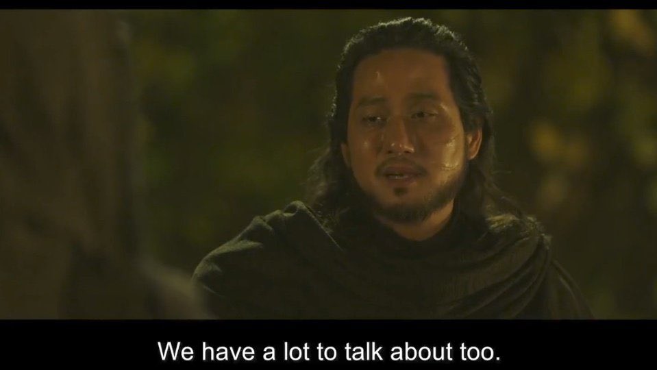 MISSSKYFLOWER's tweet photo. #ArthdalChronicles2Ep2 ending gives Ned Stark vibes

Mubaek literally said "Meet me after! we have a lot to discuss" and died protecting his unofficially adopted sons. 😭

#TheSwordofAramun https://t.co/lxZGcG48Gg
