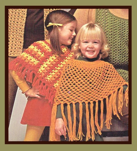 As a child of the seventies, the crochet cape was a wardrobe staple (mine was shades of orange) but here we are rolling back to the #1890s and finding some shades of autumnal knitwear to cosy into as the weather turns @metmuseum #fashionhistory