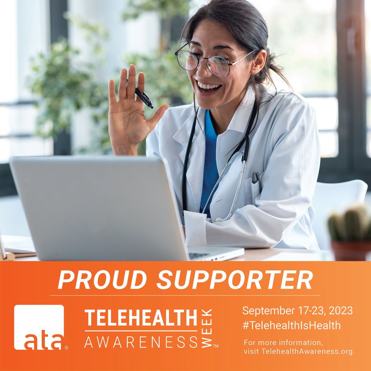 We’re joining the @AmericanTelemedicineAssociation in highlighting the important role that #telehealth plays in providing access to safe, quality care to everyone who needs it. Learn how to participate in #TelehealthAwarenessWeek 
here: bit.ly/3EB9Zpf
