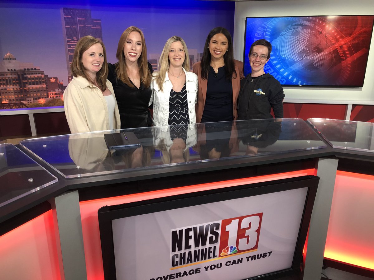 My final show at <a href="/WNYT/">WNYT NewsChannel 13</a> is in the books! Thank you to this crew for being part of it. The past 10 years have been me fulfilling a dream. Now, it’s time to write the next chapter of my story. #lasthoorah #finalshow <a href="/ErinMardon/">Erin Smetana</a> <a href="/TessaBentulan/">Tessa Bentulan</a> <a href="/WaneikWX/">Waneik Martinez</a>