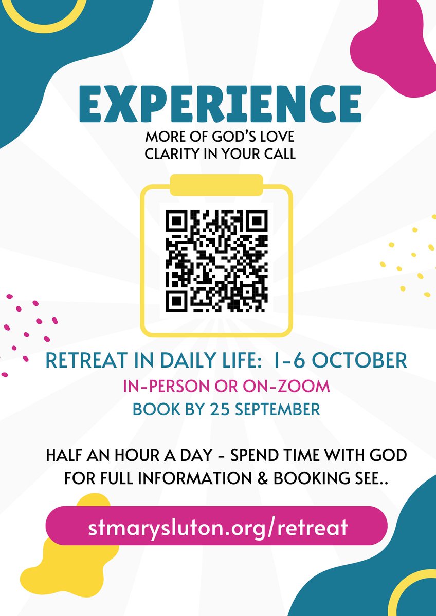 PTSDVicar's tweet photo. We are excited that the Retreat In Daily Life is back. See https://t.co/LG03ioCX8g https://t.co/yWnjuu7J0w