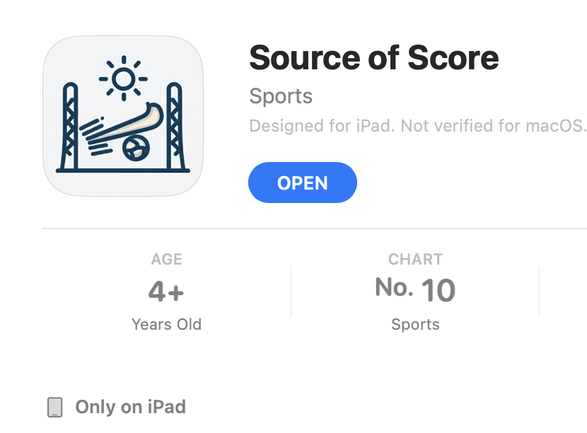SourceofScore's tweet photo. Great to be climbing up the App store charts with SourceofScore now being used across GAA, LGFA and Camogie teams all over Ireland and Asia! Available on IPAD
#GAA #stats #hudl https://t.co/PcZq9GimPI