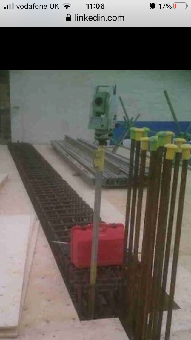 thatchertaggart's tweet image. My scaffold pole &amp;amp; 50mm rebar design for a #TotalStation in order to set out on unstable RC formwork decks comes 2nd to that moment I realised what the #Irish Sod #Scraw was, A lost Fire Barrier for #thatch. That's why the CSCS Thatching card goes top &amp;amp; the #PQP is below @citbni