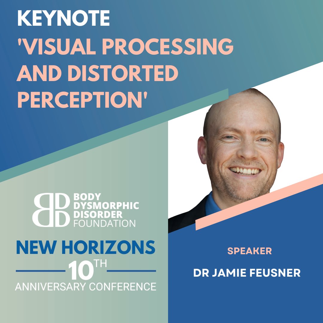 Visual processing &amp; distorted perception of appearance in BDD - Dr Jamie Feusner will explore BDD through brain imaging studies &amp; research. Discover how those with BDD may view their appearance differently due to unique brain processes, leading to distortions in self-image.