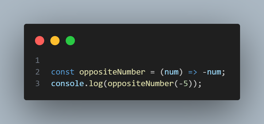 CoderSyed's tweet image. Opposite number #codingproblems #js #day1