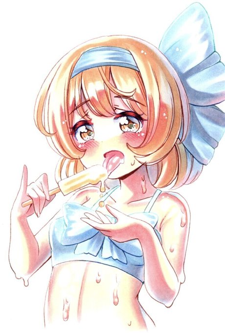 リクエストより、汗だくでアイスを舐める健全〇リスちゃん♥️

ありがとう御座いました(*'ω`*) 