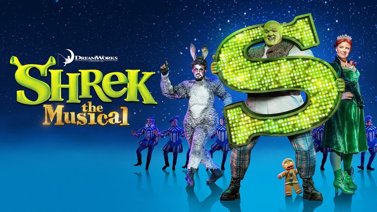 New Victoria Theatre (@wokingtheatre) on Twitter photo We just love the #BigBrightBeautiful new artwork for @shrektouruk 😍
<a href="/ALawrence1989/">Antony Lawrence</a> <a href="/joanneclifton/">joanne k clifton 💙</a> <a href="/JamesGillan8/">James Gillan</a> <a href="/Brandonleesears/">Brandon Lee Sears</a> and all manner of fairytale folks will be painting #Woking green from Mon 30 Oct - Sat 4 Nov 💚 We just love the #BigBrightBeautiful new artwork for @shrektouruk 😍
<a href="/ALawrence1989/">Antony Lawrence</a> <a href="/joanneclifton/">joanne k clifton 💙</a> <a href="/JamesGillan8/">James Gillan</a> <a href="/Brandonleesears/">Brandon Lee Sears</a> and all manner of fairytale folks will be painting #Woking green from Mon 30 Oct - Sat 4 Nov 💚