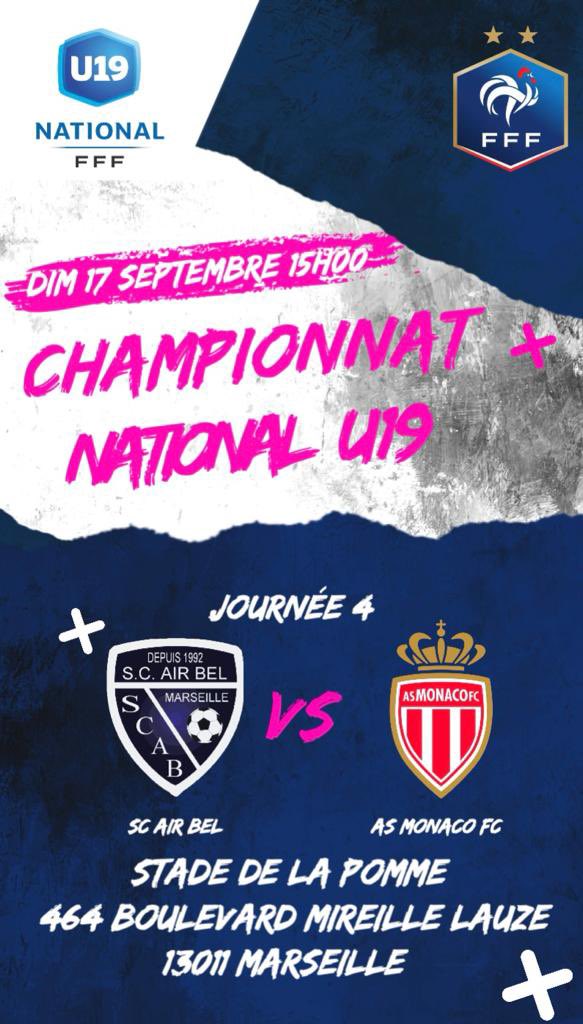 ArhounHicham's tweet photo. J4 U19 Nationaux ! Réception de @AS_Monaco ⚽️🔥 https://t.co/cf8PjqrJ37