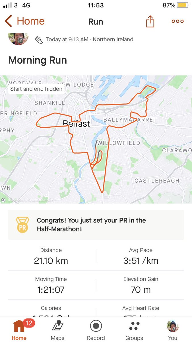 Ryanrunner2022's tweet photo. PB Sunday 👊🔥 https://t.co/FIjRAYzJZe