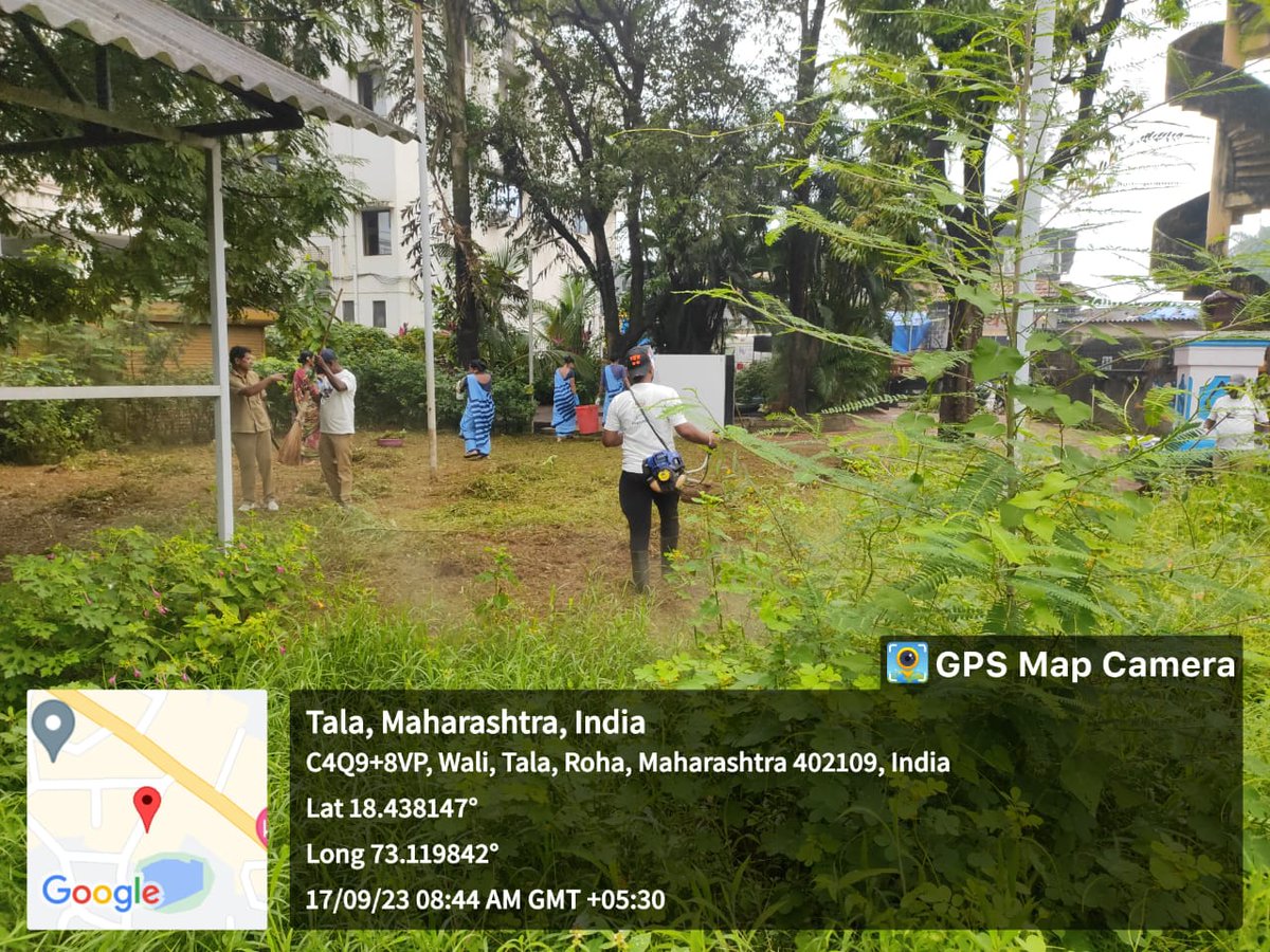CouncilRoha's tweet photo. नगर परिषदेद्वारे स्वच्छता पंधरवडा  अंतर्गत  इंडियन स्वच्छता लीग २ निमित्त दिनांक:१७/०९/२०२३ रोजी मा.मुख्याधिकारी श्री. पंकज भुसे  यांच्या सुचनेनुसार नगरपरिषदेचे सफाई कर्मचारी, नागरिक,  यांच्या मार्फत आहिल्यादेवी पुष्करणी गार्डन येथे स्वच्छता मोहीम राबविण्यात आली.
ULB Name- Roha https://t.co/Sab1tNn9BM