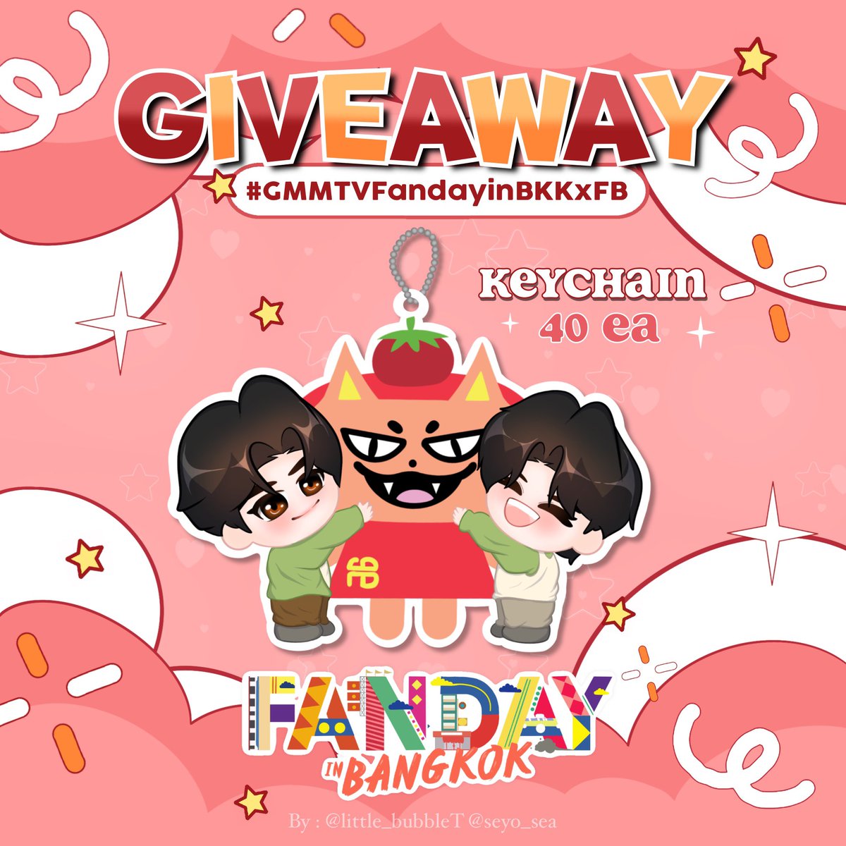 little_bubbleT's tweet photo. 𝐆𝐢𝐯𝐞𝐚𝐰𝐚𝐲  — 🧡🩵

#GMMTVFandayinBKKxFB

˗ˋˏ  𝐊𝐞𝐲𝐜𝐡𝐚𝐢𝐧 𝟒𝟎 𝐞𝐚.  ˎˊ˗

🗓️ 𝐃𝐚𝐭𝐞 : 𝟐𝟑 𝐒𝐞𝐩 𝟐𝟎𝟐𝟑
📍 𝐋𝐨𝐜𝐚𝐭𝐢𝐨𝐧 : 𝐔𝐧𝐢𝐨𝐧 𝐇𝐚𝐥𝐥 
⏰ 𝐓𝐢𝐦𝐞 : 𝐭𝐛𝐚 

* rt & show this post * 

𝘉𝘺 : @little_bubbleT x @seyo_sea 

˗ˏˋ #ฟอสบุ๊ค ´ˎ˗ 🦊🍅

⊹ #fforce_ | #kasibook ⊹