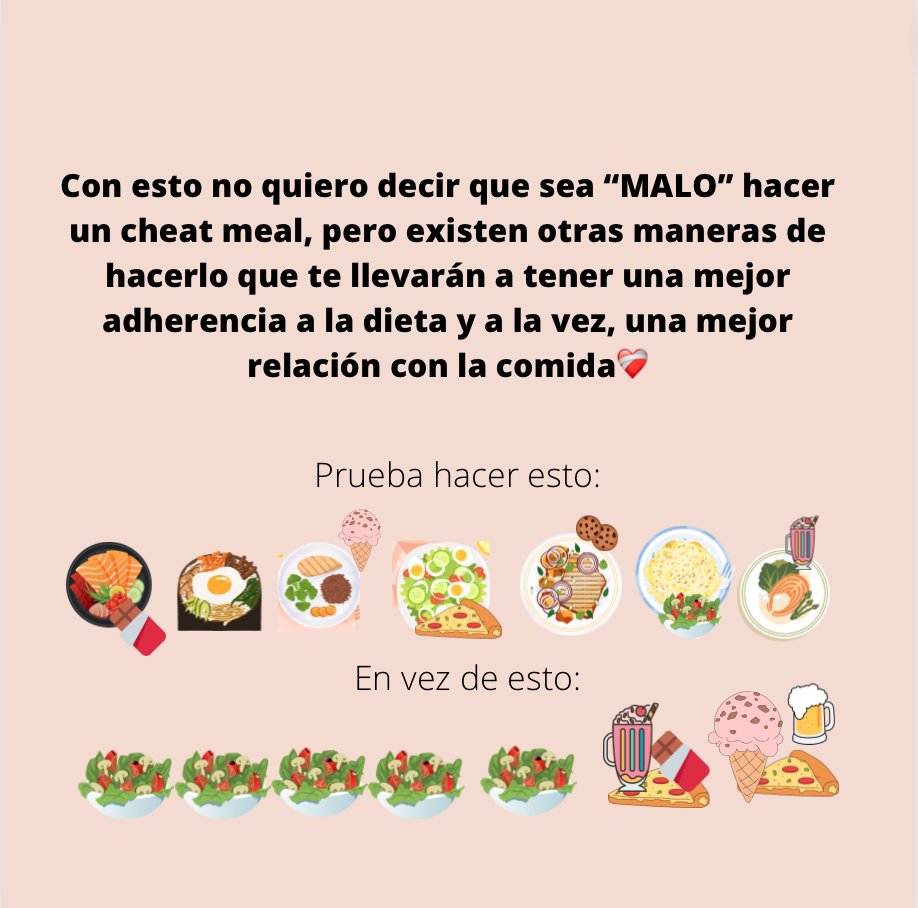 nutrisa_'s tweet photo. ¿Qué os parece si lo hacemos así mejor?
🙋‍♀️Quiero dejar claro que no estoy diciendo que hacer un #diatrampa sea malo, de hecho hay estrategias en las que se utiliza. 
Pero, llevar una #alimentacionflexible es mucho más beneficioso de cara a tener una buena relación con la comida✨ https://t.co/fD4znyw1lr