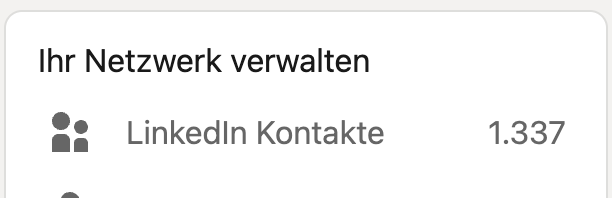 andygrunwald's tweet image. Sorry. I can't take any other LinkedIn contacts. I reached the magic number.
#leet #1337