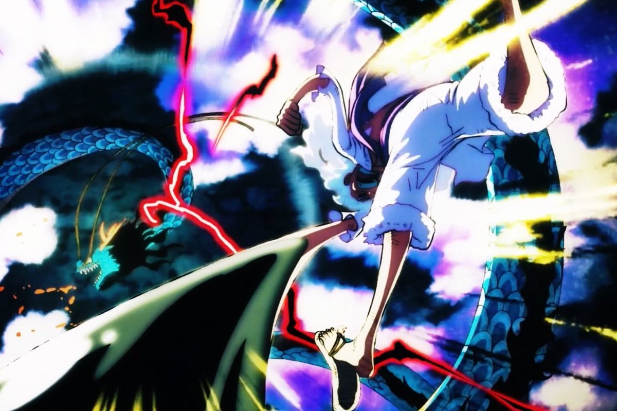 OPWiki_Adm's tweet photo. #ONEPIECE #ONEPIECE1076
La pelea de Luffy y Kaidou sobre el techo de Onigashima oficialmente ha durado:

- Capítulos 1000-1049 (50 capítulos y 1 año, 4 meses y 12 días) en el manga
- Episodios 1015-1076 (62 episodios y 1 año, 4 meses y 23 días) en el anime https://t.co/4COld4DRMT