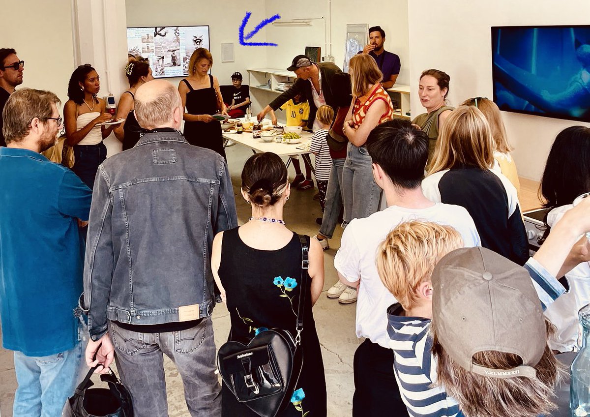 happy sunday from Berlin, where the first work from my forthcoming series BORGES + (A)I is on display. 

a joy to have worked w the incredible team <a href="/office_impart/">OFFICE IMPART</a> for many months to present this collection to the world. 

launching in oct via <a href="/verse_works/">verse</a> ✍️✨