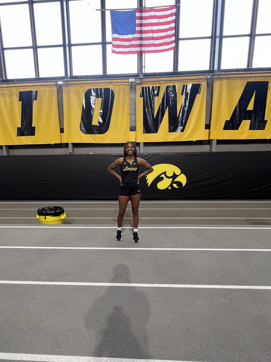 Blessed to receive a offer from the University of Iowa 💛🖤 #notcommitted #officialvisit <a href="/StatesvilleTF/">Statesville High School Track & Field</a> <a href="/chyna_davis3/">Chyna 👑</a> <a href="/kdyme1985/">Donna Marie Johnson</a> <a href="/daRealCoachRuck/">David Rucker</a>