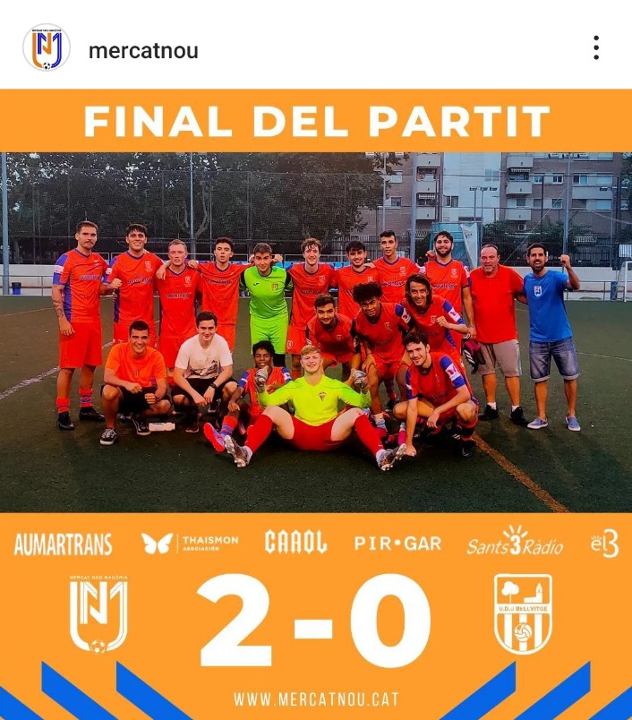 Markiummm (@krammm17) on Twitter photo Comunico oficialment que formaré part del staff tècnic del Primer Equip del <a href="/SEMercatNou/">Mercat Nou Magòria</a>
Un objectiu personal lograt que afronto amb tota la il•lusió i ganes. Tot un repte per endavant amb aquest projecte per competir aquesta Lliga.
Ho lliutarem i ho intentarem 🙌🏼💪🏼 Comunico oficialment que formaré part del staff tècnic del Primer Equip del <a href="/SEMercatNou/">Mercat Nou Magòria</a>
Un objectiu personal lograt que afronto amb tota la il•lusió i ganes. Tot un repte per endavant amb aquest projecte per competir aquesta Lliga.
Ho lliutarem i ho intentarem 🙌🏼💪🏼