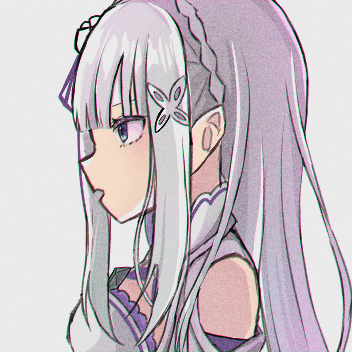 怒っててもすごーく可愛いリア
#Emilia  #rezero