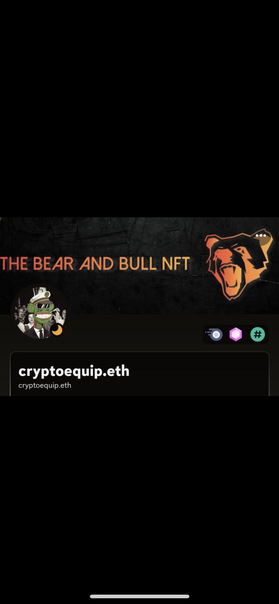 TedBenNft31's tweet photo. Alright we need a #FreeCryptoEquip train!!
Let's get it going! #FreeCryptoEquip
Founder of @bearandbullnft
Account suspended @cryptoequip
Come on @elonmusk . We don't take part in the Ad Rev! https://t.co/IKOOkKJ6dS