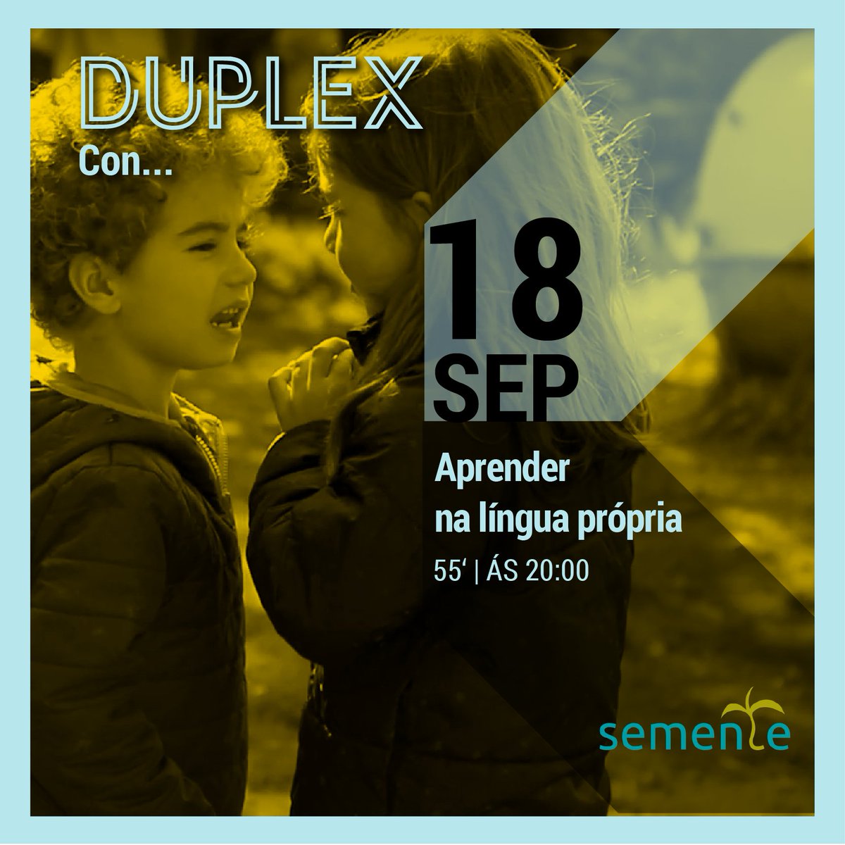 duplex_cinema's tweet photo. Volven os pases #DUPLEXcon! Mañá luns ás 20:00 temos a visita das Escolas Semente para falarnos do seu proxecto e documental, APRENDER NA LÍNGUA PRÓPRIA. Entradas á venta!
#Ferrol #semente @sementetrasancos https://t.co/y8Ka5ELMQ7